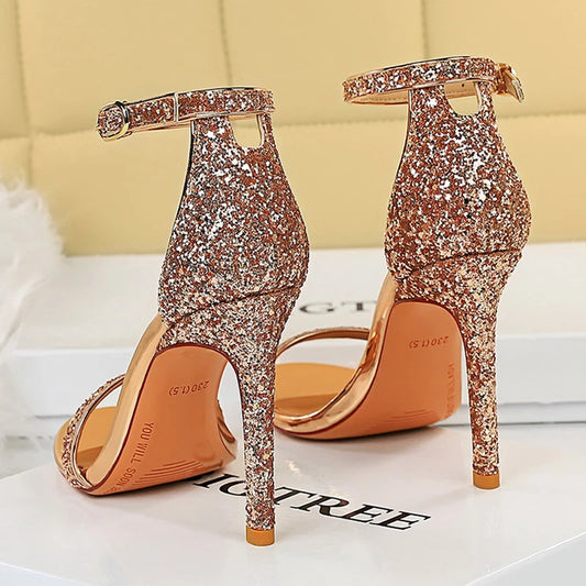 Maisy Sequin Stiletto Heels