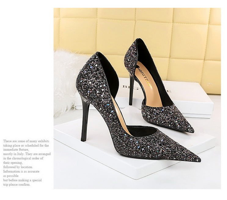 Luxury Sparkly Stiletto Heels