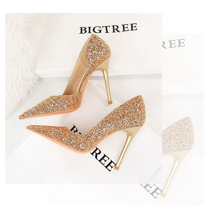 Luxury Sparkly Stiletto Heels