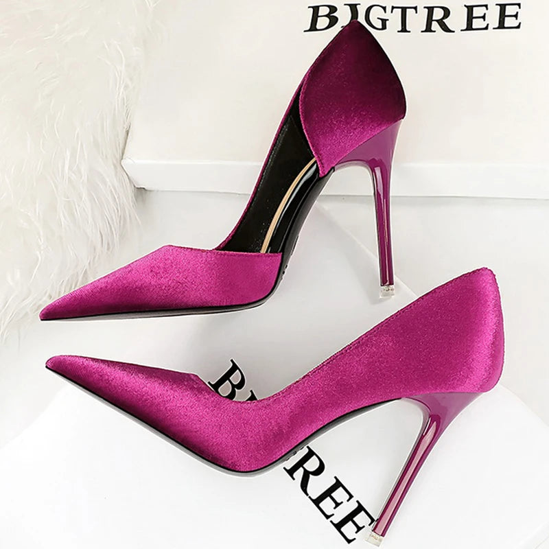 Madeline Suede High Heels