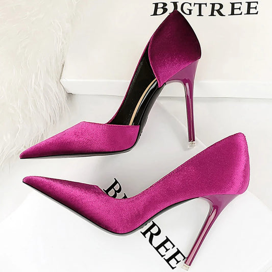Madeline Suede High Heels