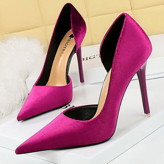 Madeline Suede High Heels
