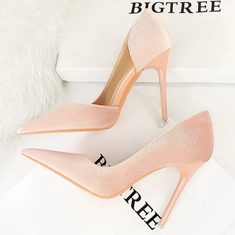 Madeline Suede High Heels