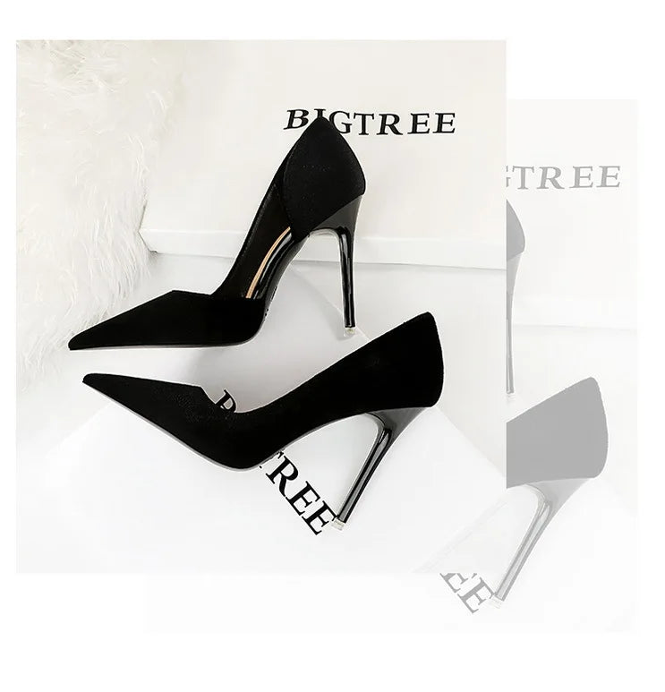 Madeline Suede High Heels