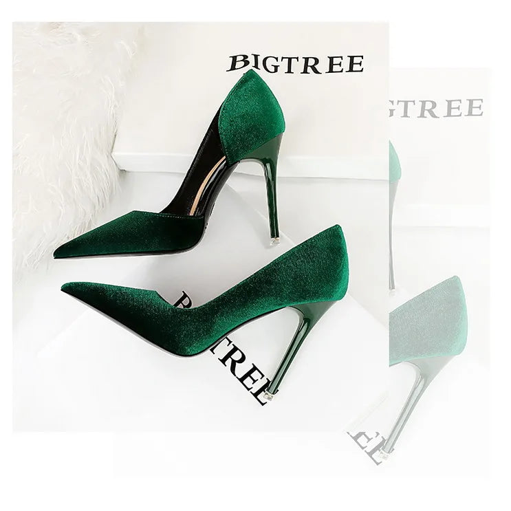 Madeline Suede High Heels