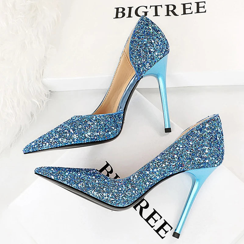 Luxury Sparkly Stiletto Heels