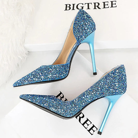 Luxury Sparkly Stiletto Heels