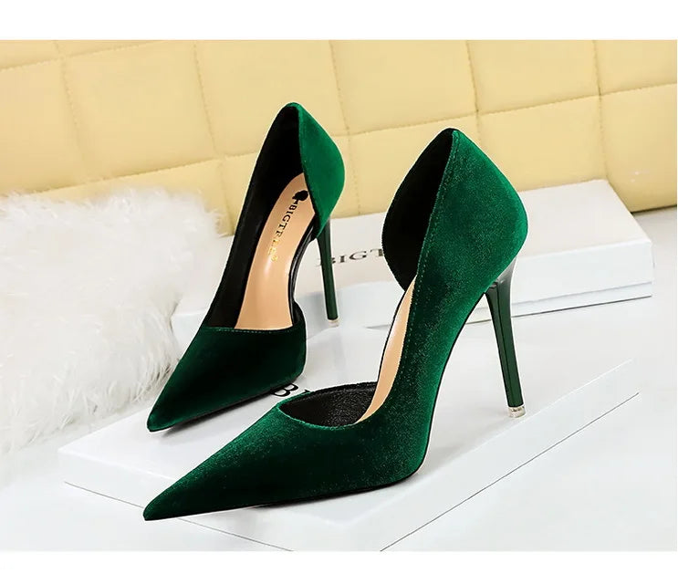 Madeline Suede High Heels