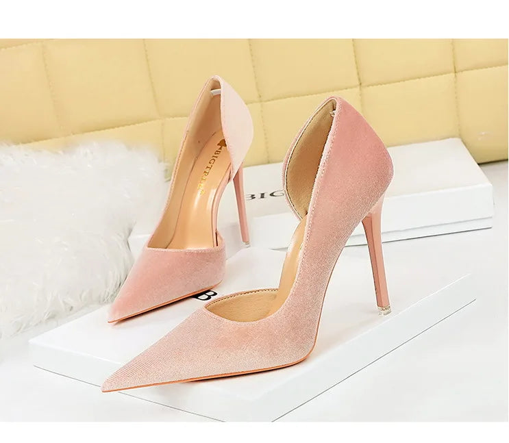 Madeline Suede High Heels