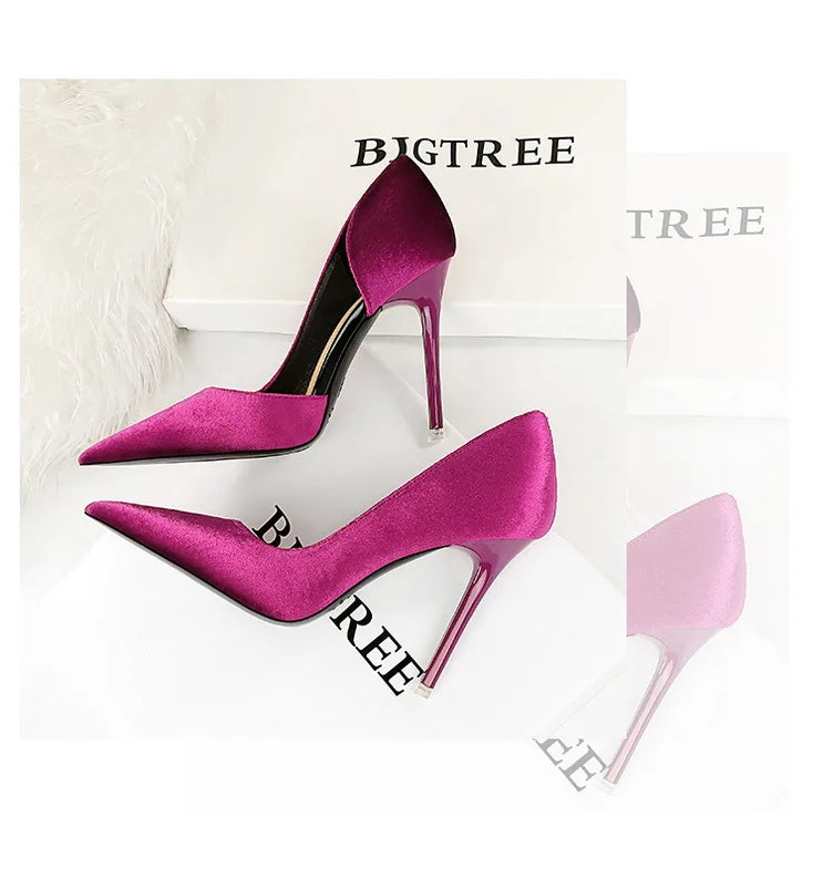 Madeline Suede High Heels