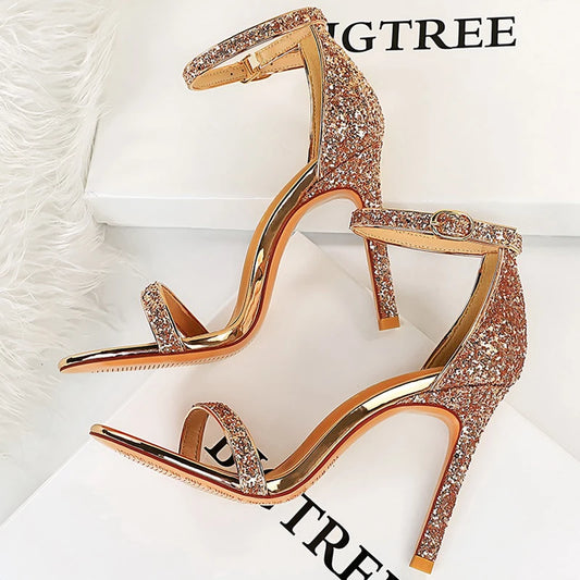 Maisy Sequin Stiletto Heels