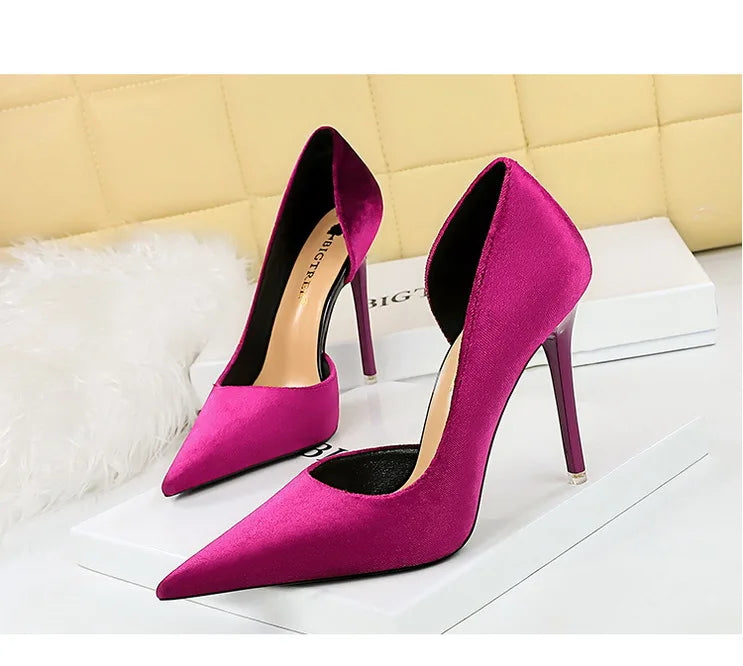 Madeline Suede High Heels