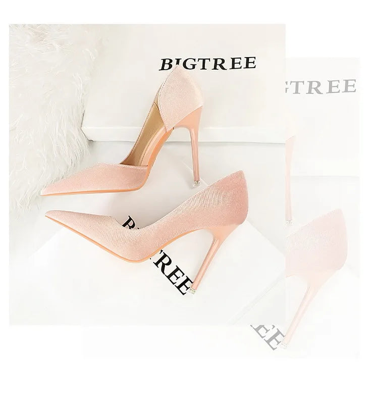 Madeline Suede High Heels